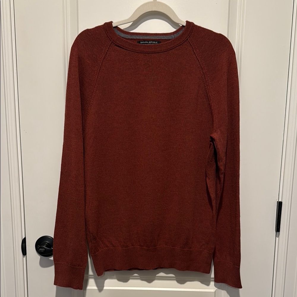 Men’s Banana Republic Italian Merino Crewneck Sweater